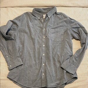 Goodfellow & Co Men's Gray Casual Button-Down Shirt